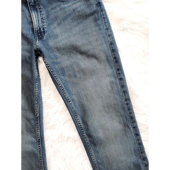 CALVIN KLEIN SLIM BOYFRIEND CUFFED WOMEN'S JEANS - SIZE 6 - Picture 4 of 11